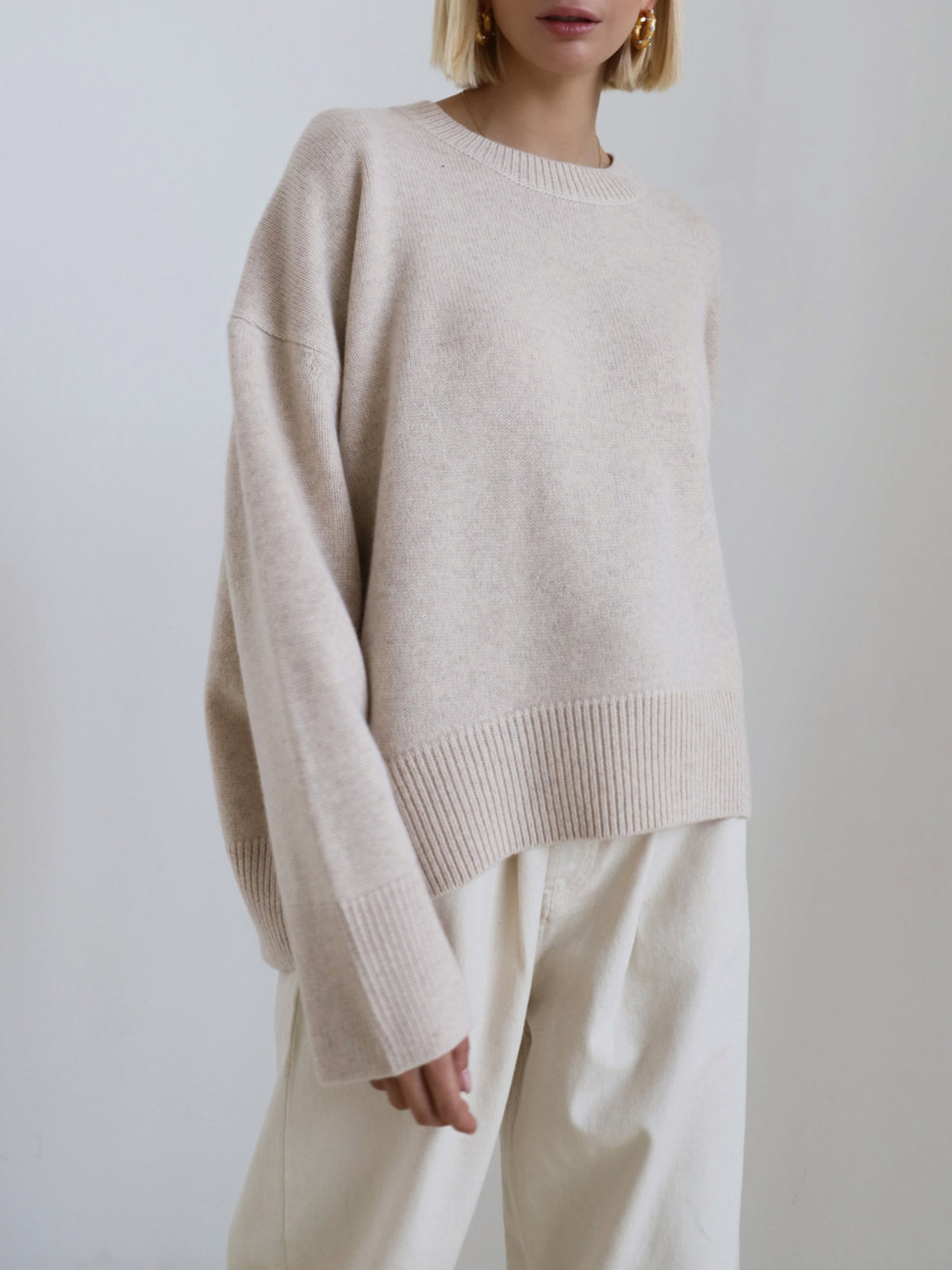 Pull Oversize Intemporel