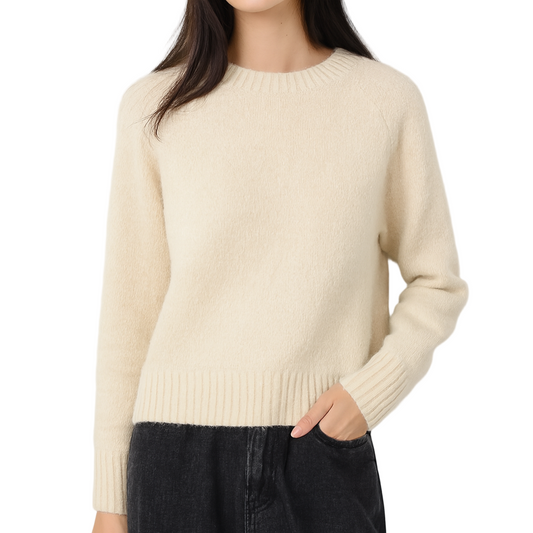 Style Décontracté - Pull Doux Féminin